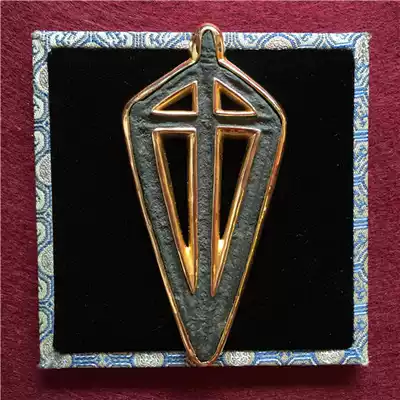 (This initial Buddha) zang mi old Ray pour point m Tiantie gold chu zhang pu ba pestle Diamond jue carry treasure of a