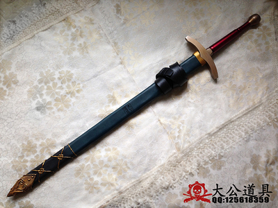 taobao agent 【Big props】COS props universal knight sword Fate round table knight saber wood