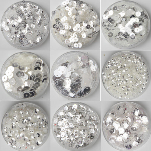 Golden Light Sequel Dance Suit Belly Dance Accessories Pearl Film Import Bright Sheet Wedding sequin Bright Sheet Crystal White Sequin