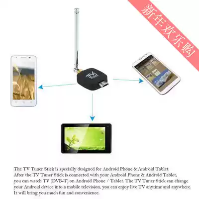 Android mobile phone tablet DVB-T Mobile TV card PAD TV DVB-TISDB Android stick