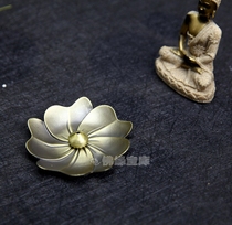 Imitation ancient incense stove pure copper Room Honolulu Sandalwood Cilantro Scented Stove Dot Scented Trays Cilantro Lotus-scented line incense stove fragrant inserts