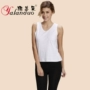 Áo vest cotton nữ ở người già Áo vest nữ thường xuyên cộng với phân bón XL Bà già mẹ buông thả áo ngực không gọng