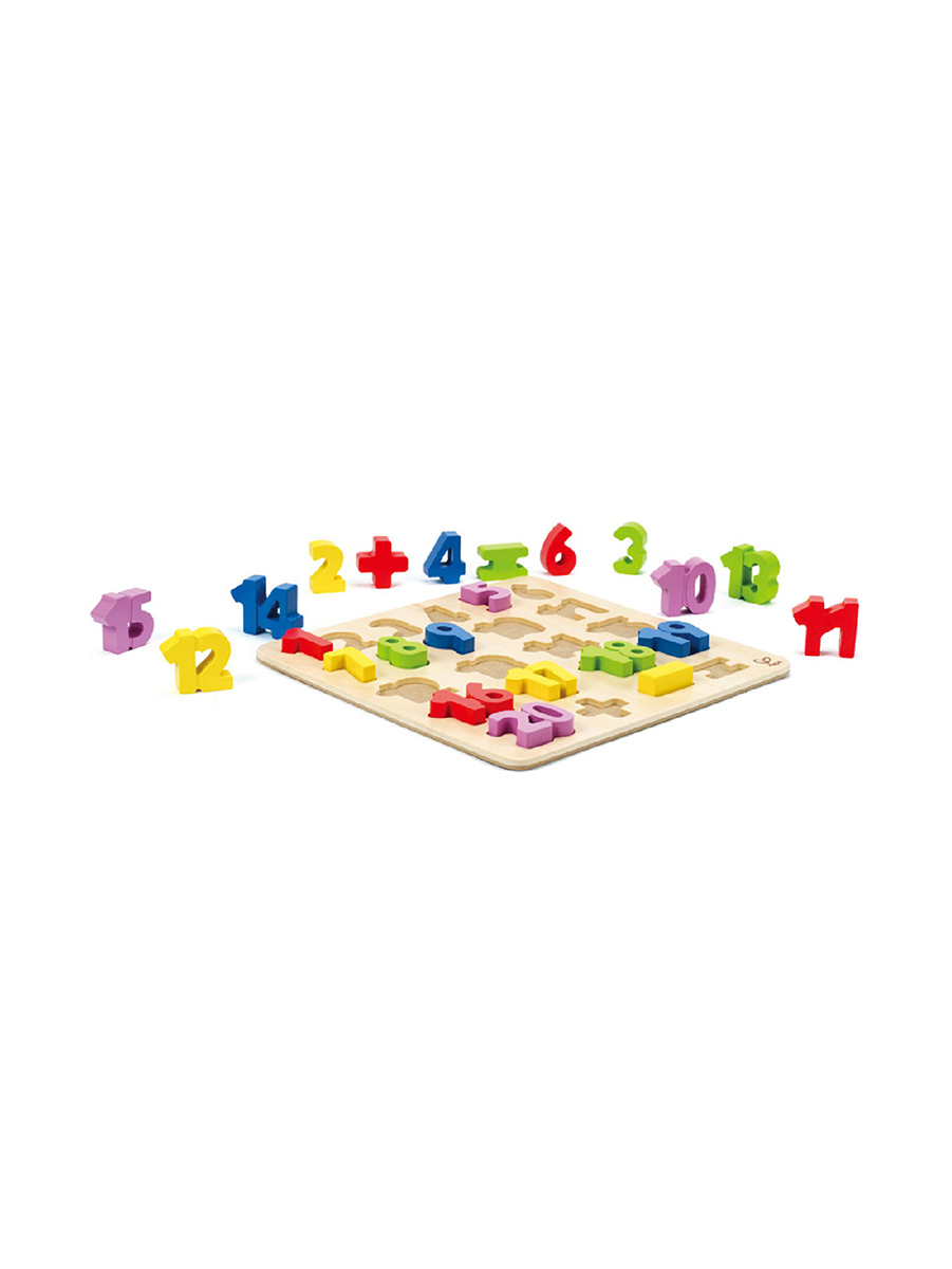 Hape 3岁+数字立体拼图E1504