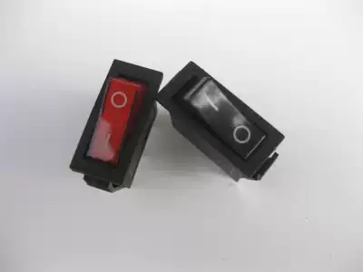 The power switch rectangle