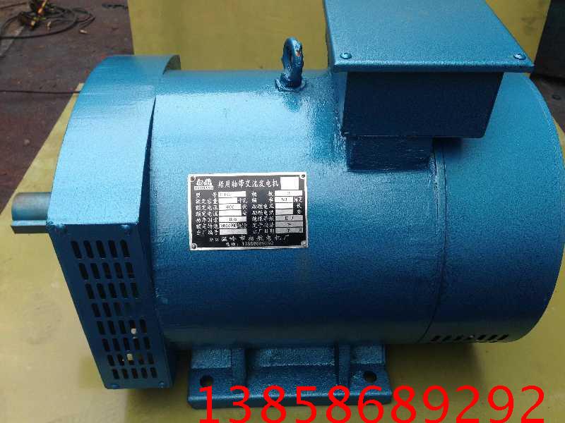 Marine shaft with generator 12.15.20.24.30.40.50 kW marine main engine driven brush generator