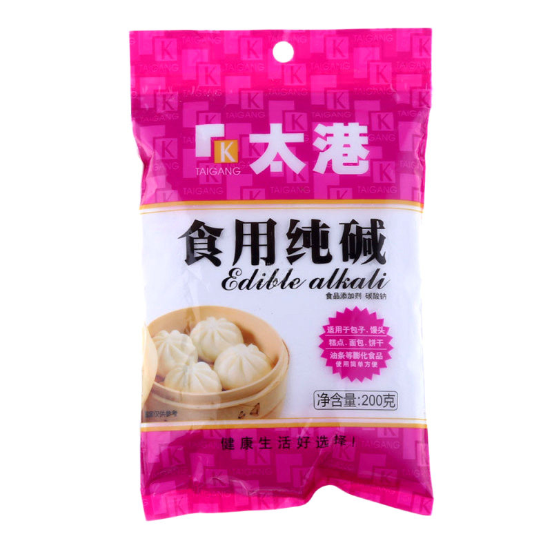 【天猫超市】太港 食用纯碱200g/袋 包子 面包发酵粉 调味品