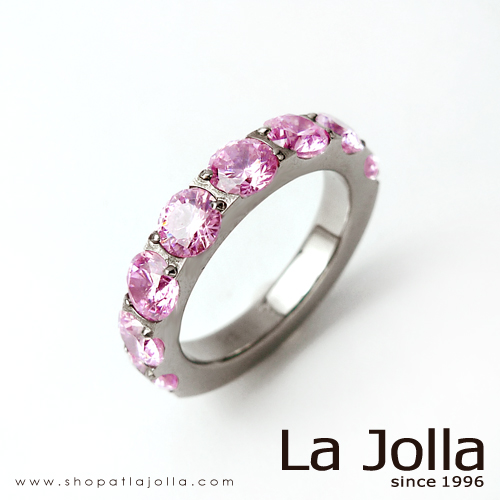 台湾官网直邮进口【La Jolla】Party女王 纯钛戒