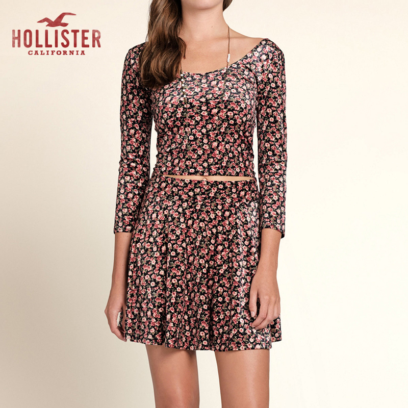 Hollister Seal Beach 天鹅绒短上衣 女 82578