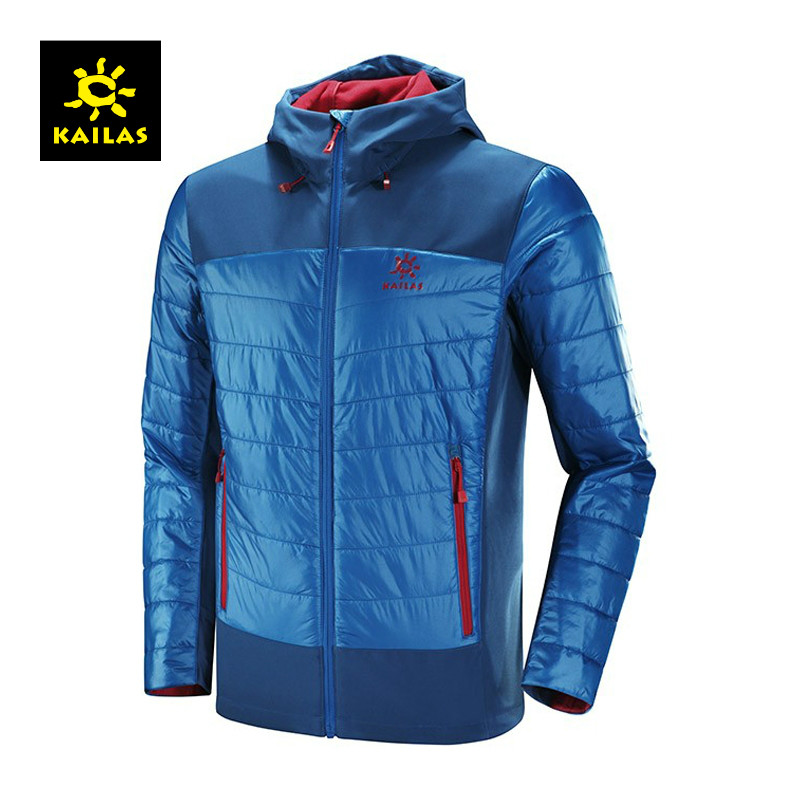KAILAS/凯乐石 男款连帽防风蓄热棉外套 KG010046