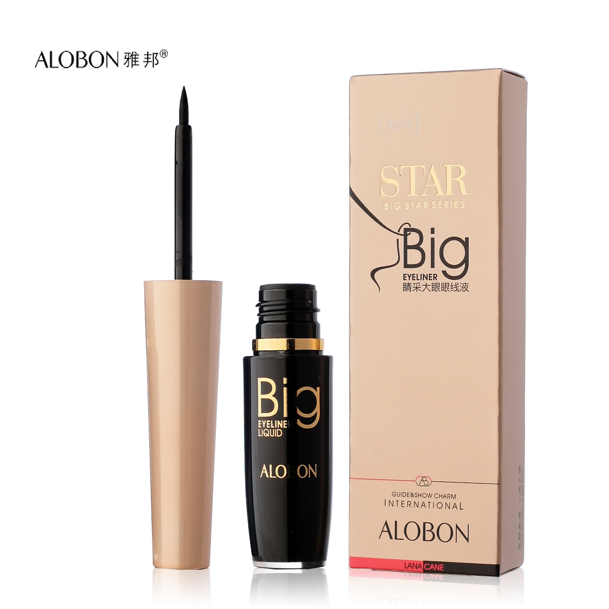 AloBon/雅邦晴采大眼眼线液 4.5ml弹性笔尖 流畅 不晕染不脱色