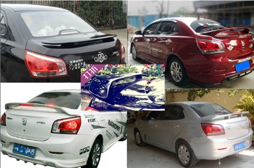 Baojun 630 car tail Baojun 630 special LED ABS modified fixed wind wing 630 sports bracket tail