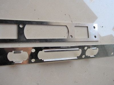 Anti-theft door lock body accessories gusset plate guide piece square head big round head