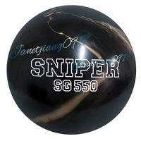 Mới! Sê-ri bắn tỉa PBS "SG550" bóng cong bowling đặc biệt khuyến mãi đặc biệt bạc đen bán bóng bowling