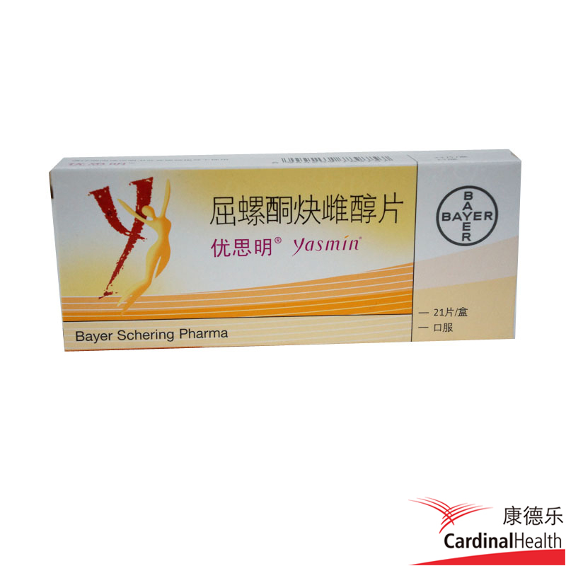 优思明 屈螺酮炔雌醇片 21片/盒