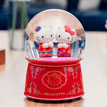 JARLL Crystal Ball Music Box 520 Giving Girl Girl Love Birthday Wedding Gift New Guests Rotate Bar Rotation