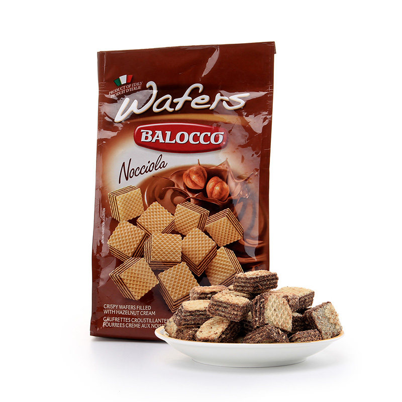 【天猫超市】意大利进口 Balocco 百乐可 威化饼 榛仁味　250g