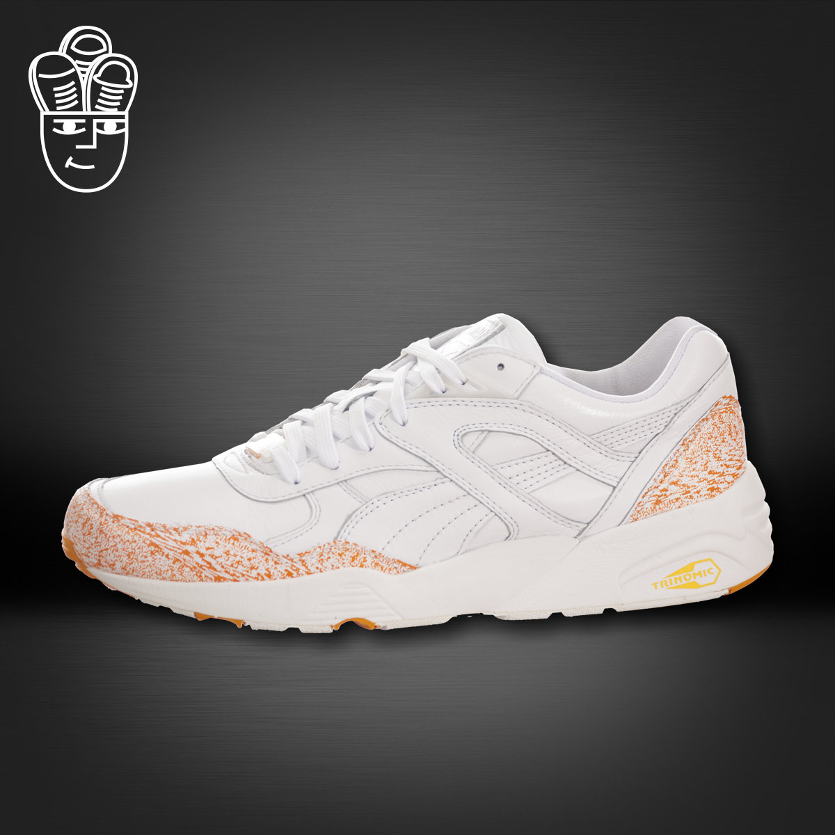 Puma Trinomic R698 Snow Splatter 彪马男子复古跑鞋 雪花限量