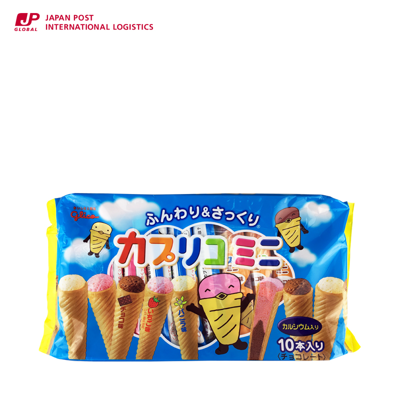 【日本进口】休闲零食格力高蛋糕蛋卷什锦甜筒饼干 大袋 10个装