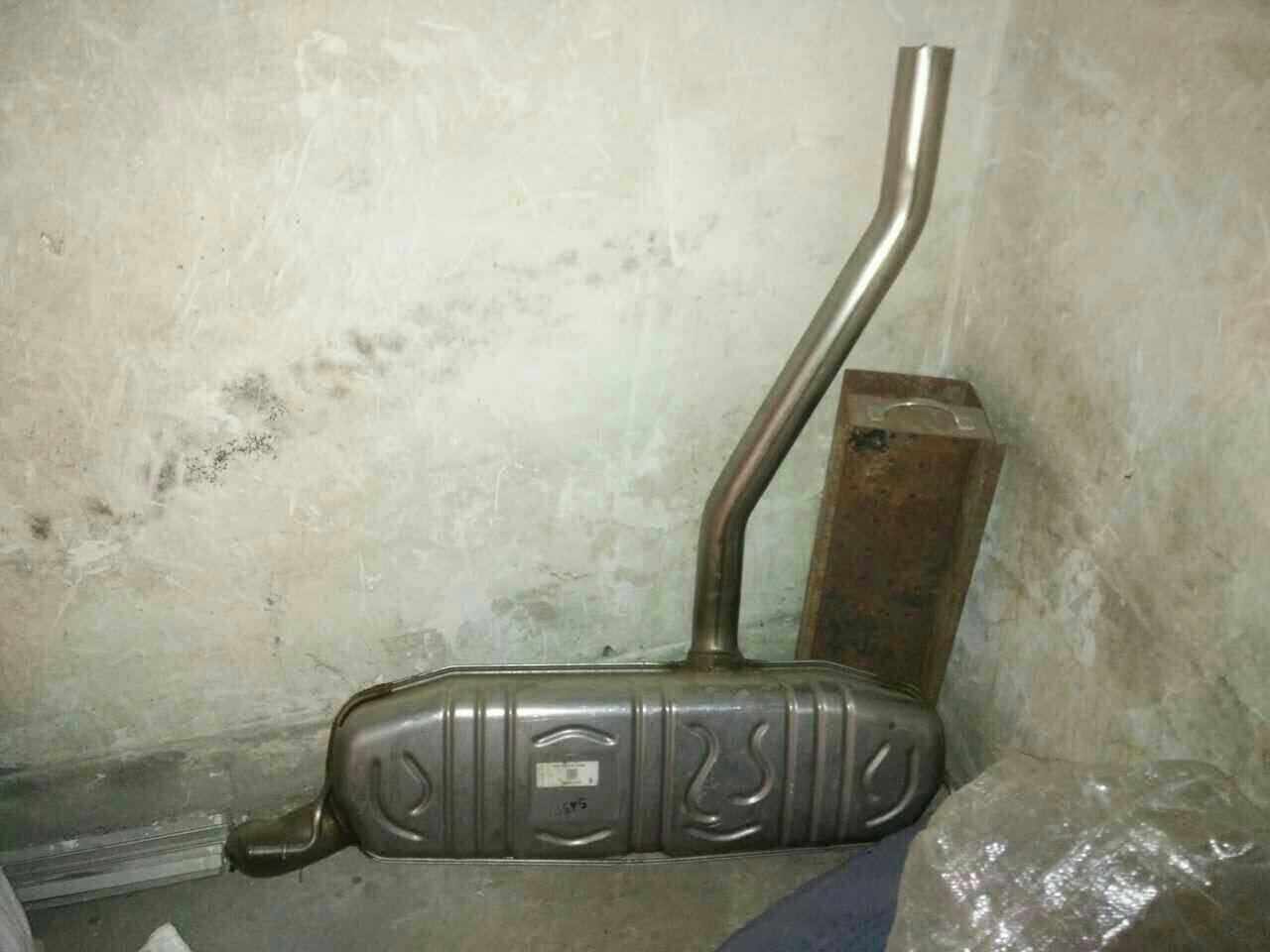 Mercedes w176 a160 a180 a200 exhaust pipe tail bag