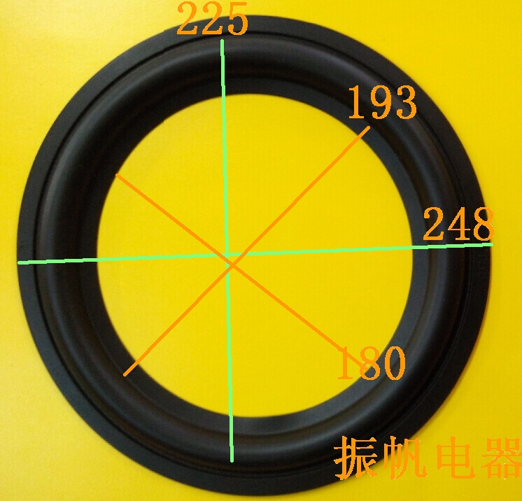 Speaker speaker repair accessories Speaker edge folding ring 10-inch 223A rubber edge 10-inch conventional rubber edge repair