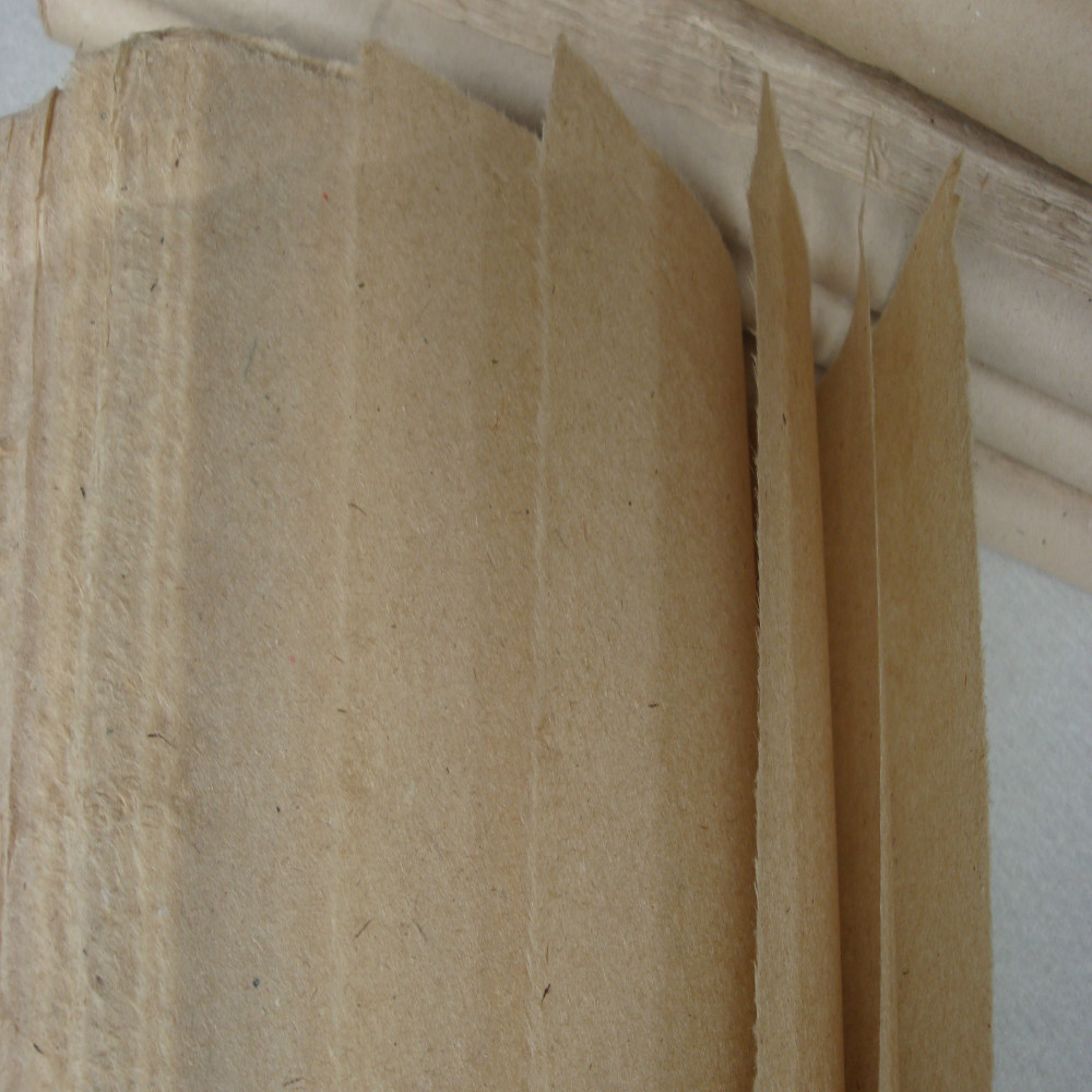 The four treasures of the study calligraphy supplies pure handmade raw edge paper 78*48 calligraphy practice paper thickened paper raw edge paper