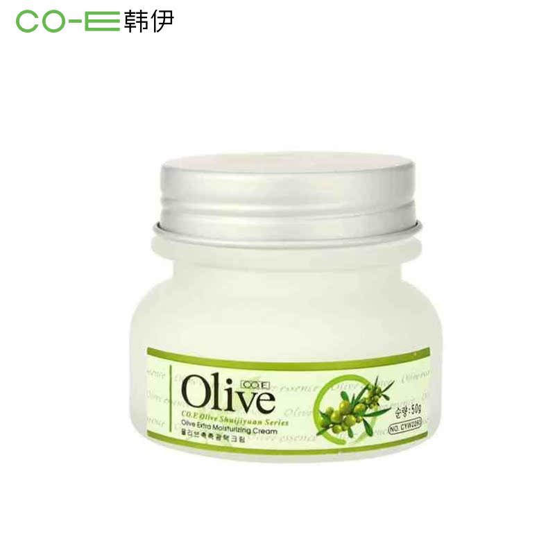 正品！CO.E韩伊Olive橄榄柔润出水霜50g 白皙 深层保湿 补水 面霜