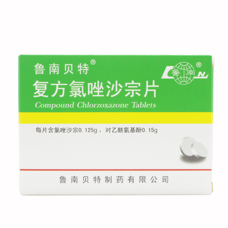 鲁南贝特 鲁南贝特 复方氯唑沙宗片 24片/盒