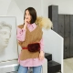 Áo len ngắn nữ 2019 xuân mới phiên bản Hàn Quốc thời trang lỏng lẻo áo thun cổ lọ sinh viên dệt kim - Áo / áo thun áo len thun nữ Áo / áo thun