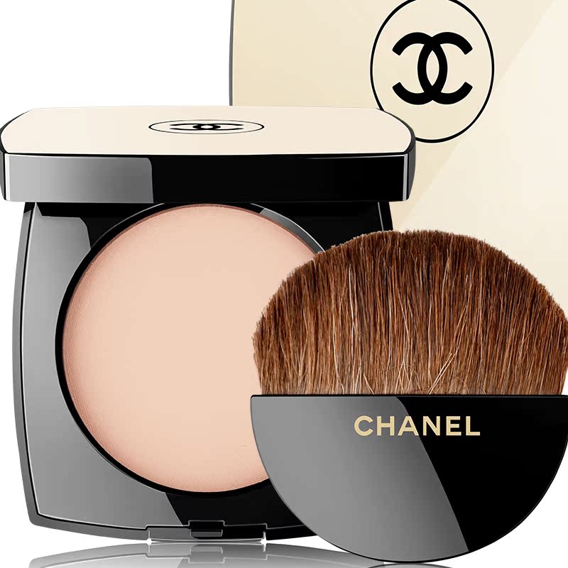 CHANEL香奈儿米色时尚蜜粉饼12g 10#清新光泽 修饰肤色 专柜正品