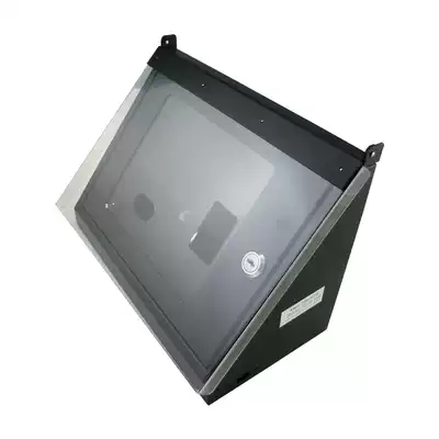 Central control iface702 face fingerprint recognition access control machine Flip cover rainproof box metal protective cover