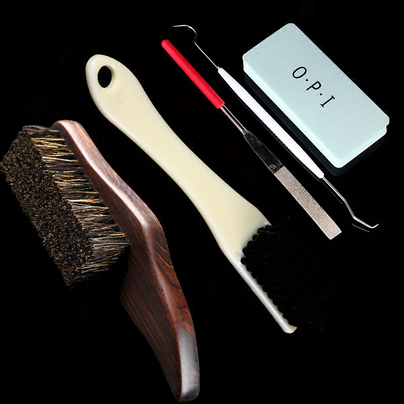 Hook Needle Steel Wire Brush Plus High Density Boost Text Play Brush Black & White Fur Purple Light Sandalwood Handle Diamond Bodice Walnut Brush