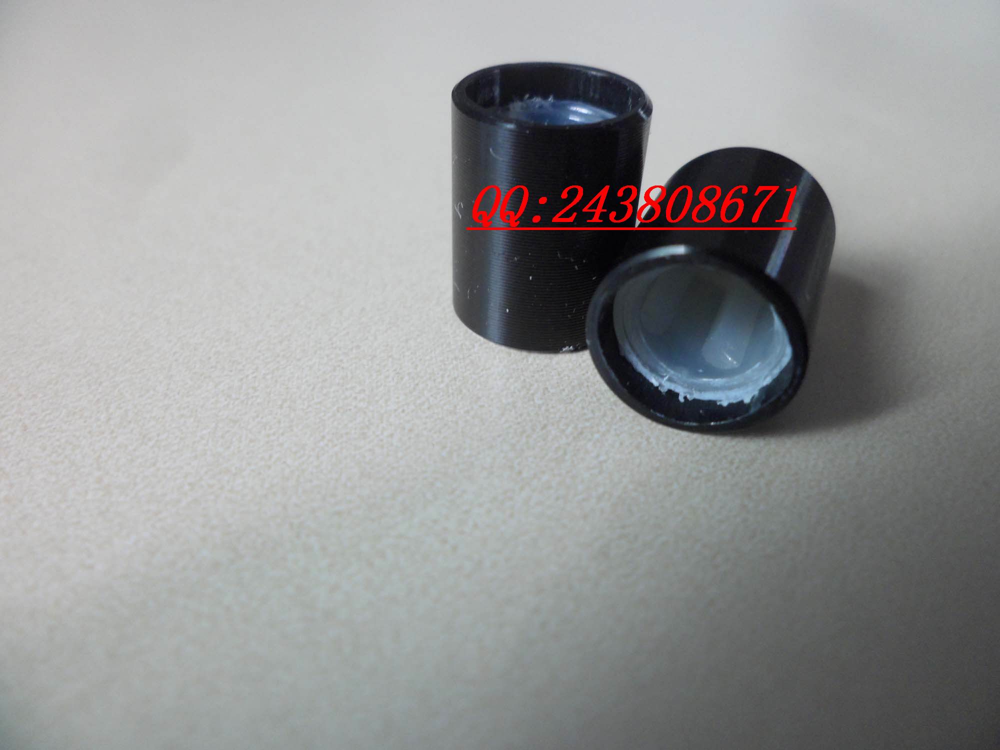 Amplifier knob Volume knob Potentiometer knob Aluminum alloy knob 10X12 black half shaft with scale