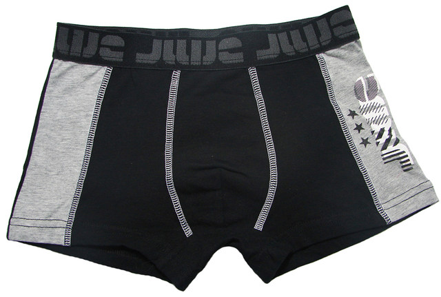 Boys' cotton spandex boxer briefs