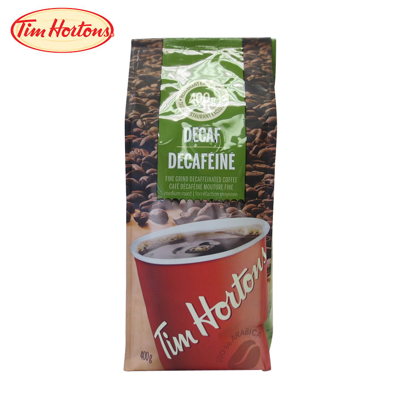 天猫国际直邮 加拿大原装 Tim Hortons 无咖啡因精细咖啡粉 400克