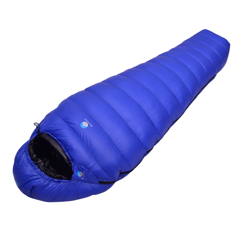 BlackCrag Black Rock Light Mist Outdoor Ultralight Duvet Sleeping Bag 500 gr 700 Punches White goose down -3 degrees