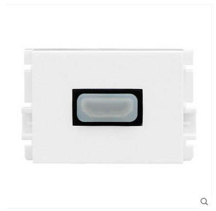 Bay Bridge K5-200L high-definition HDMI corner 90-degree module elbow HDMI wire wall insert can be matched with TCL K5