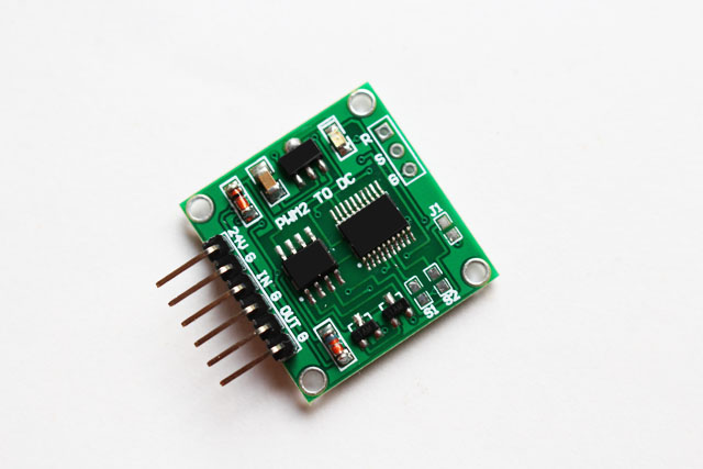 New version of PWM transvoltage PWM duty-to-0-5v 0-10v linear conversion transmitter module