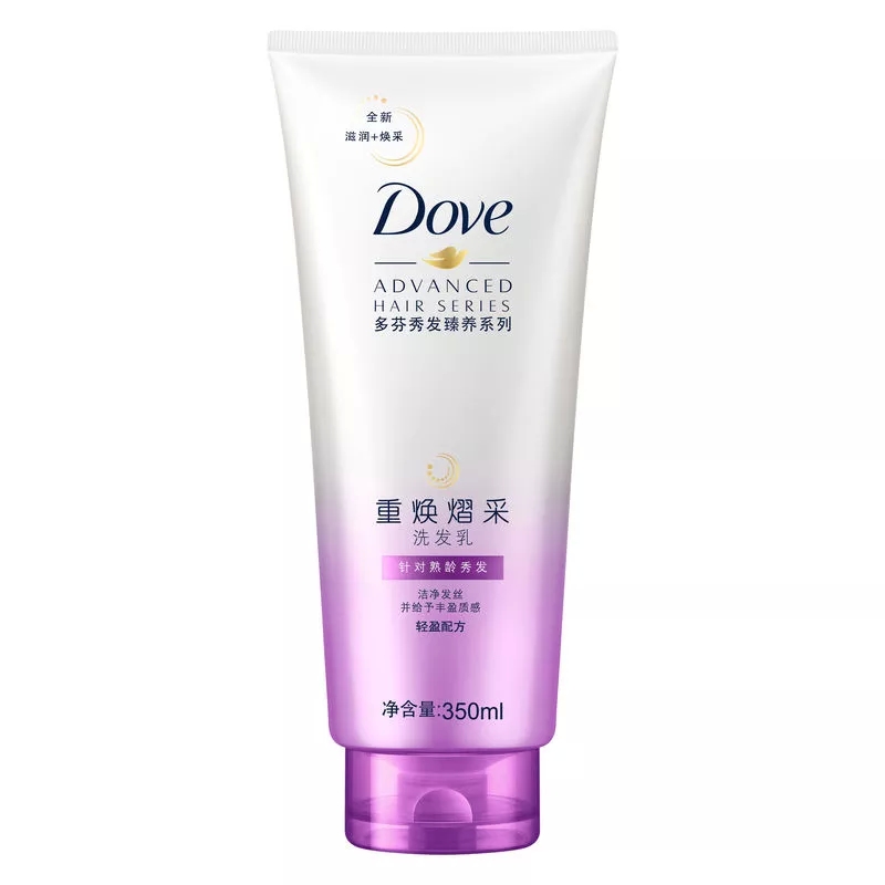 2支包邮 Dove/多芬洗发水 重焕熠采洗发乳350ML 滋润焕彩新品特惠