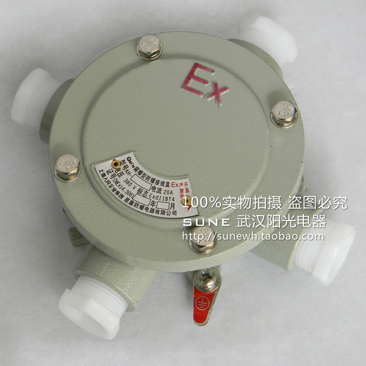 Explosion-proof junction box (Ⅱ B Ⅱ Ce type) AH-G3 4 four-way flat cover 6 minutes 20 Shanghai people