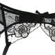 Cô gái nhà đẹp phụ nữ gợi cảm lưới ren thêu garter vui vẻ cám dỗ đen đơn giản kích thước lớn với vớ dây nịt tất quyến rũ cho nữ Nịt Tất
