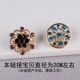 Phiên bản tiếng Hàn của chiếc trâm cài nhỏ xinh xắn nữ rhinestone hoa trâm cài pin thời trang với trang sức Nhật Bản và Hàn Quốc