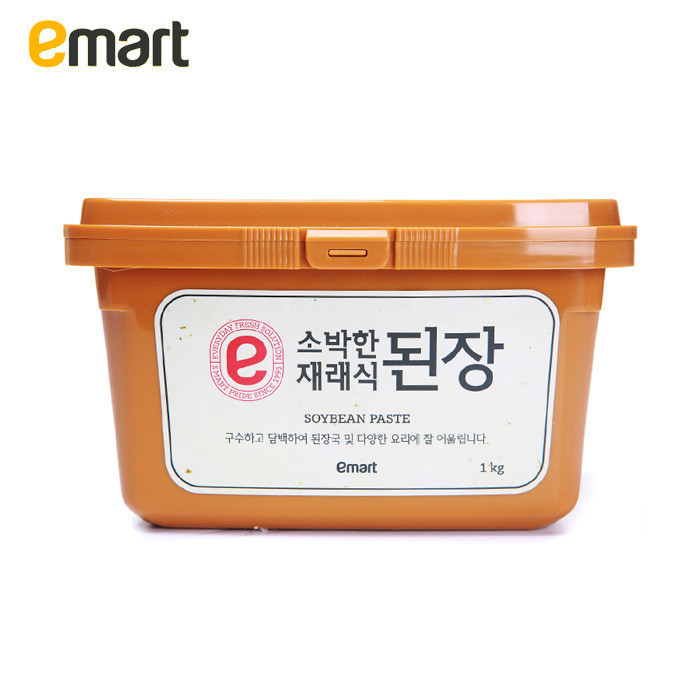 *EMART海外emart 大酱汤黄豆酱1KG韩国原装进口调味大酱大豆
