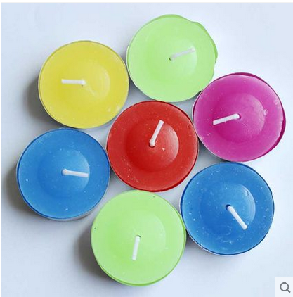 Romantic Round Candle Romantic Delight Candle Wedding Wedding Festive Items Wholesale Joy Character Candle Small