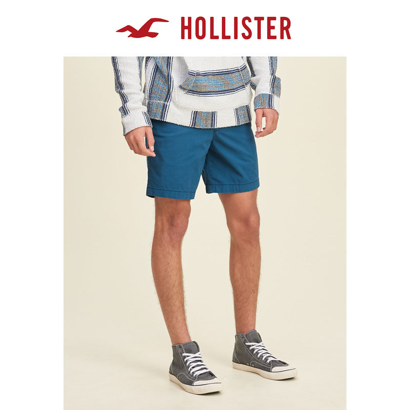 Hollister 预科款斜纹短裤 男 116648