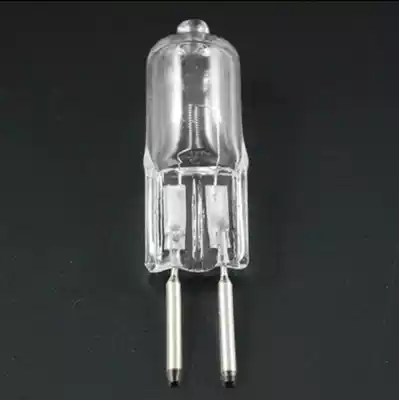 Machine tool work bulb G5 3 12v35W50W halogen lamp beads pin bucket lamp grille lamp grille spotlight thick foot warm light