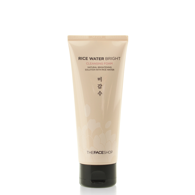 The Face Shop/菲诗小铺洁面乳大米美白温和保湿洗面奶150ml