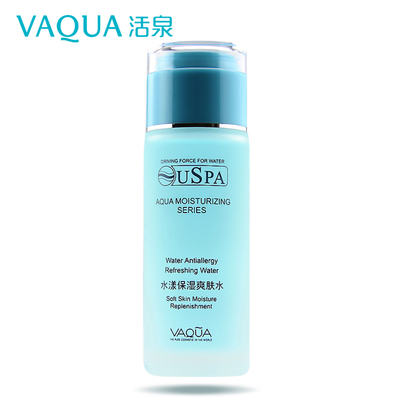 VAQUA/活泉化妆水正品水漾保湿爽肤水120ml补水保湿收毛孔柔肤水