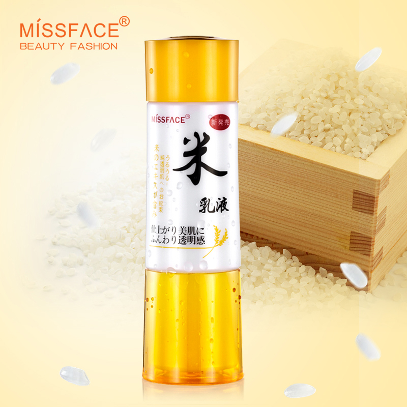 Miss face大米水盈舒泉补水保湿乳液140ML 滋养紧肤乳霜/抗皱润肤