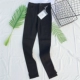 Baixing 2018 Mùa xuân và mùa thu Quần mới Bàn chân Tách chân Quần màu đen Mặc quần legging Quần dài cho nữ quần áo tập gym nữ Khởi động cắt
