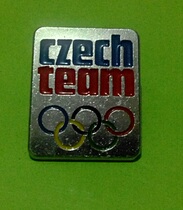 Olympic badge Czech Olympic Committee badge Czech NOC badge